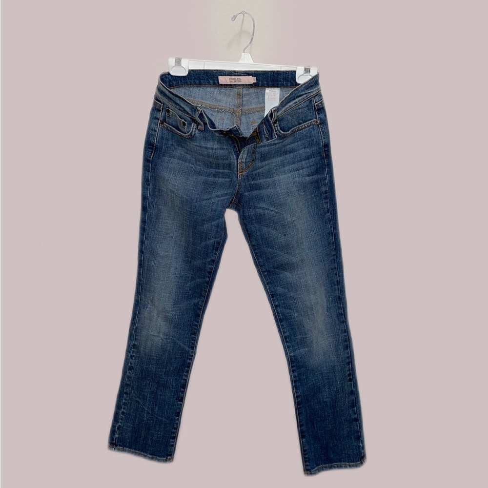 R.E.D. By Valentino dark wash contour skinny Jeans